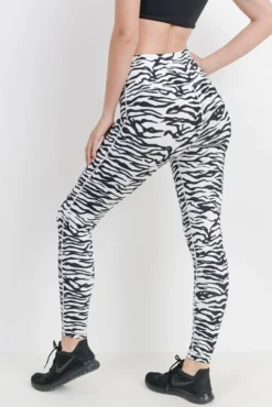 Zebra Babe Active-wear Leggings 11 Zebra Babe Active-wear Leggings -Halloween Cosplay aph2526 04 ps 3