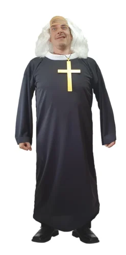 Comedy TV Show TED & JACK Priest Vicar Religious Father Fancy Dress Costume -Halloween Cosplay apia6cxk7 88235.1632308368