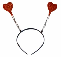 Adults Childs Coloured Glitter Heart Head Boppers Fancy Dress Accessory -Halloween Cosplay apif2fxtx 65380.1542796981