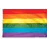 Rainbow 5ft X 3ft LGBT Gay Pride Festival Party Stay Safe NHS Flag