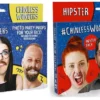 Chinless Wonders Photo Booth Selfie Party Props For Your Face [Beardy & Hipster]