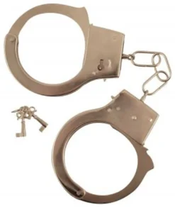 Handcuffs Metal Hand Cuffs Convict Prisoner Cop Police