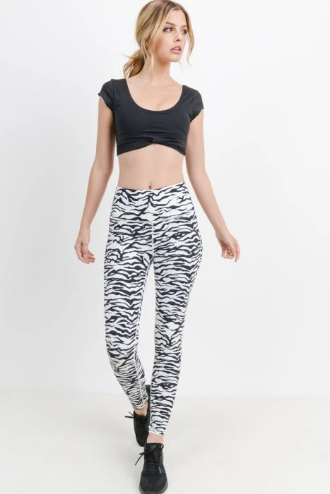 Zebra Babe Active-wear Leggings 7 Zebra Babe Active-wear Leggings - Image 7