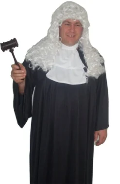 Deluxe Judge Crown Court Robe Fancy Dress Costume Robes & Cravat And Gavel Set -Halloween Cosplay bd60eaf5 24e0 485b 8df5 e5c729e21715 01294.1676457293