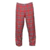 Adults Royal Stewart Punk Rocker Scottish Fancy Dress Red Tartan Trousers