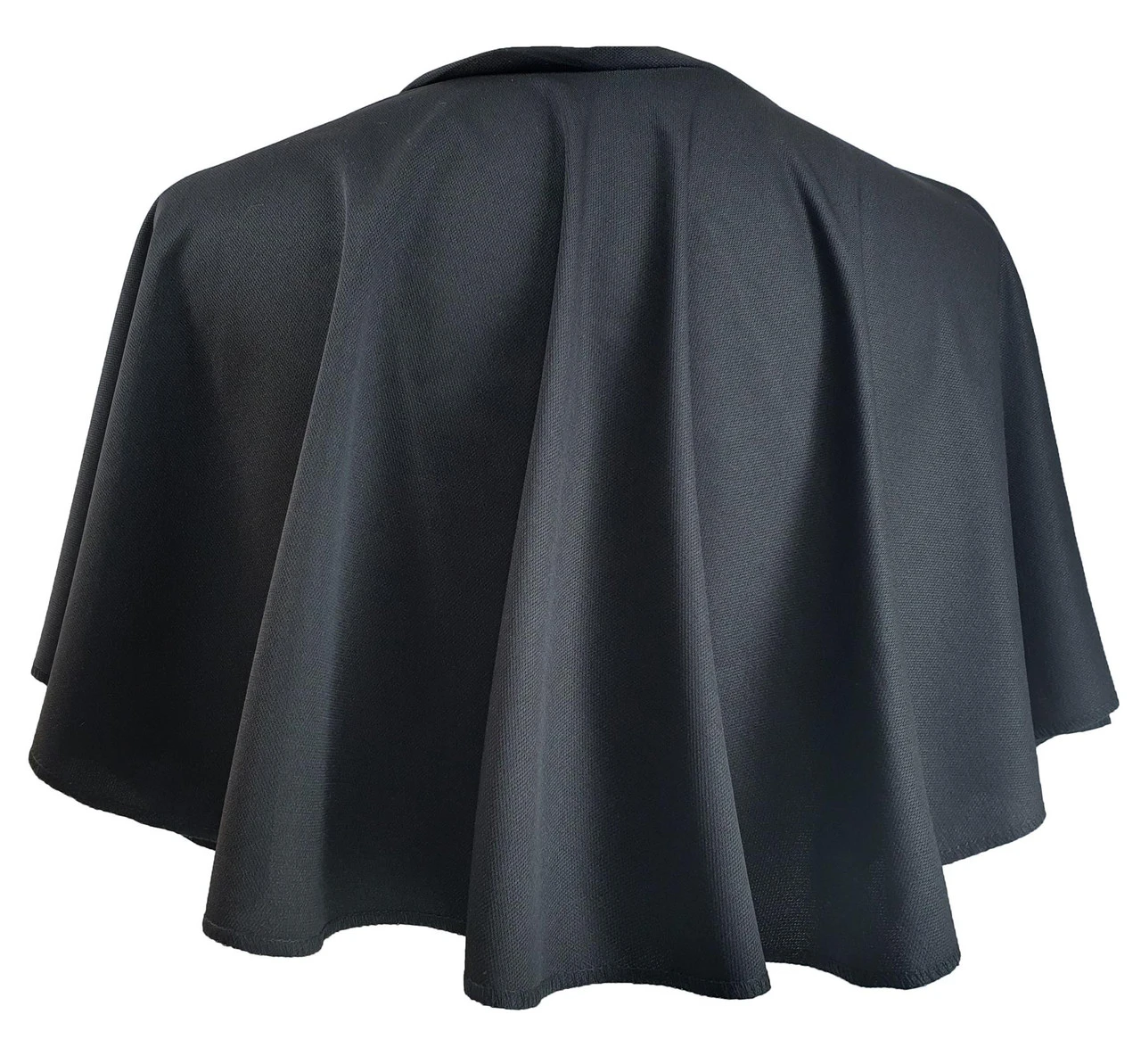 Adults Black Mantle Cape Top Hat & Gloves Gentleman Fancy Dress Set 3 Adults Black Mantle Cape Top Hat & Gloves Gentleman Fancy Dress Set - Image 3