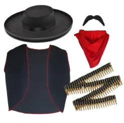 Adults Mexican Bandito Bandit Outlaw Wild West Fancy Dress Costume [3 Sizes] -Halloween Cosplay c567165f b723 430d a89e ccc82cbde87d 55534.1656677364