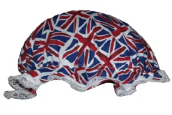 Adults Union Jack Flag Design Mop Hat United Kingdom Great Britain Fancy Dress Novelty Hat [One Size]