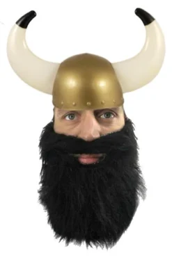 Medieval Norse Warrior Viking Horned Hat & Beard Fancy Dress -Halloween Cosplay c80c066f 8006 4e5c 9f96 f0c5ad979ee4 50875.1641821465