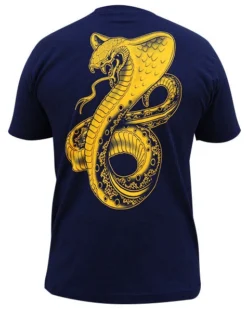 Golden Cobra Shirt -Halloween Cosplay cobratee back