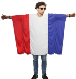Adults Unisex British Flag Poncho One Size Union Jack UK Supporter Fancy Dress