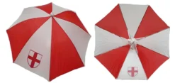 England Supporters Umbrella Brolly Hat St Georges Day World Cup Euros
