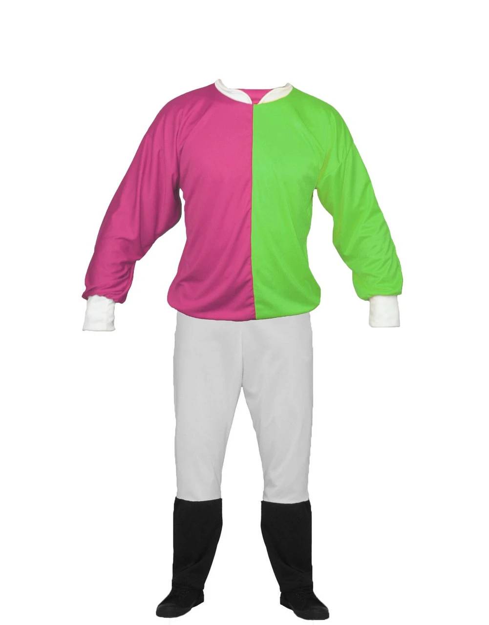 Adults Unisex Jockey Top & Jodhpurs With Boots Covers Horse Racing Grand National Fancy Dress Costume 4 Adults Unisex Jockey Top & Jodhpurs With Boots Covers Horse Racing Grand National Fancy Dress Costume - Image 4