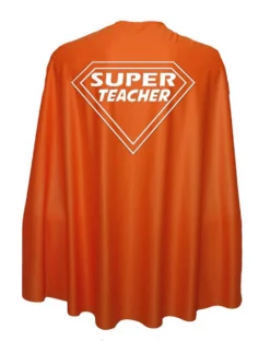 Adults 35" Super Teacher Custom Superhero Shield End Of Term Cape -Halloween Cosplay e515ceed 057a 4a91 a072 82d5c3ff1d4d 36468.1654765048