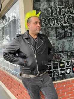 Other Shock Troops Leather Motorcyle Jacket -Halloween Cosplay image 140315e1 4433 44c4 bf77 8eb84ae554fe scaled