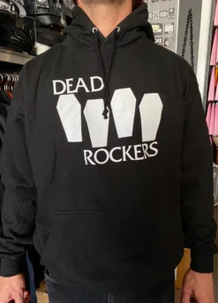 Dead Rockers Coffin Logo Hoodie