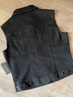 Cyanide Runaway Black Denim Vest -Halloween Cosplay image 64538a1f b207 4c64 b835 a1cf3ac72b9b scaled