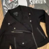 Roadrunner Black Moto Jacket