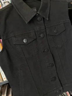 Cyanide Runaway Black Denim Vest -Halloween Cosplay image 810c39e3 36ce 47dd 88c6 bebfc72519a6 scaled