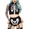 LEG AVENUE Holographic Skeleton Costume
