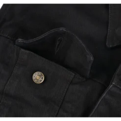 Other Classic Black Denim Vest -Halloween Cosplay pockets